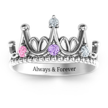 Sterling Silver Like A Dream Tiara Ring Sterling Silver Like A Dream Tiara Ring