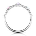 Like a Dream Tiara Ring with a crown-shaped gemstone setting