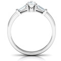 Sterling Silver Marquise Cut Love Ring Sterling silver marquise cut love ring product view