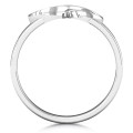 Men's engraved infinity band ring product view