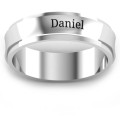 Menelaus Bevelled Concave Men's Ring Menelaus bevelled concave men's ring product view