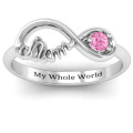 Mom's Infinity Bond Ring product view Mom's Infinity Bond Ring product view