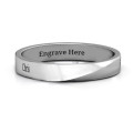 Ridge Diagonal Peak Women's Personalised Ring Ridge Diagonal Peak women's personalised ring