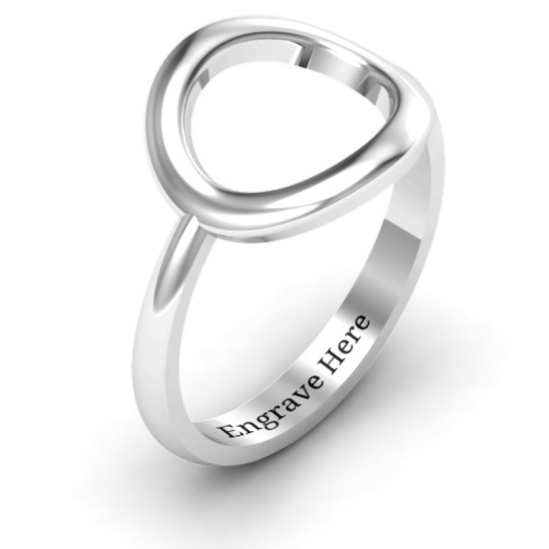 Simple Circle Karma Ring - Alternate View Simple Circle Karma Ring alternate view