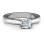 Sterling Silver Simply Solitaire Ring