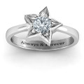 Sterling Silver Superstar Ring - View 2 Star-shaped Superstar Ring product view