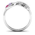 Two Stone Promise Infinity Ring Two Stone Promise Infinity Ring product image