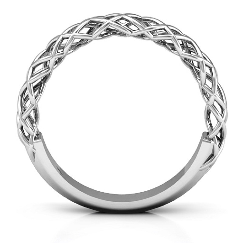 Sterling Silver Woven in Love Ring Woven in Love Ring product view