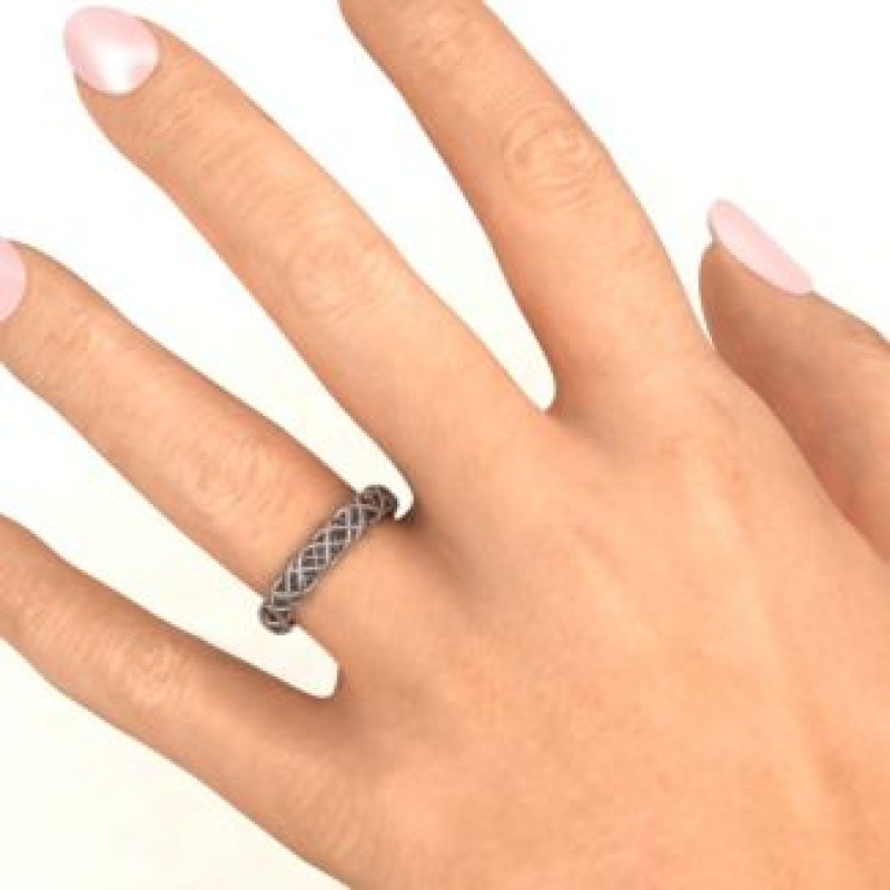 Sterling Silver Woven in Love Ring Woven in Love Ring product view