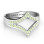 Symmetrical Sparkle Ring
