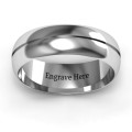 Titus Grooved Men's Ring product view