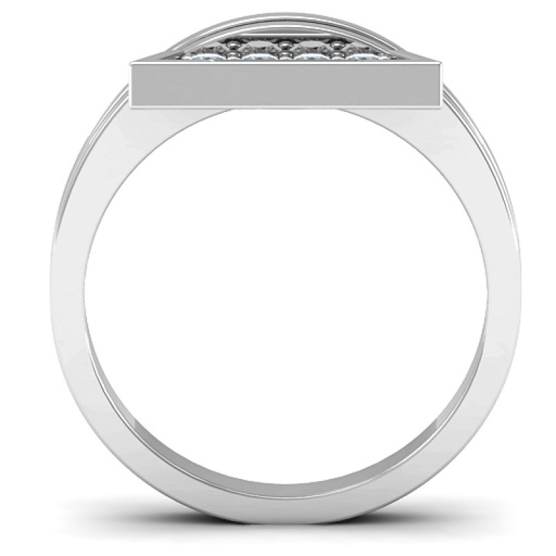 Triangle of Glam Geometric Ring View Triangle of Glam geometric ring product view