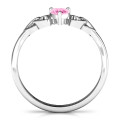 Trinity Knot Heart Crown Ring Trinity Knot Heart Crown Ring product image