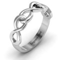 Triple Entwined Infinity Ring Triple Entwined Infinity Ring product image