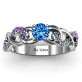Triple Infinity with Accents Ring Triple Infinity with Accents Ring product image