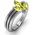 Triple Marquise Collage Ring - View 3 Triple Marquise Collage Ring product view