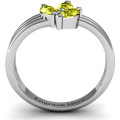 Triple Marquise Collage Ring - View 4 Triple Marquise Collage Ring product view