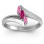 Trois Marquise and Studded Ring