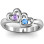 Twin Hearts Ring