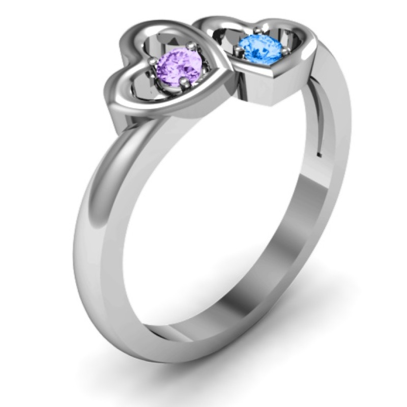Twin Hearts Ring Twin Hearts Ring product view