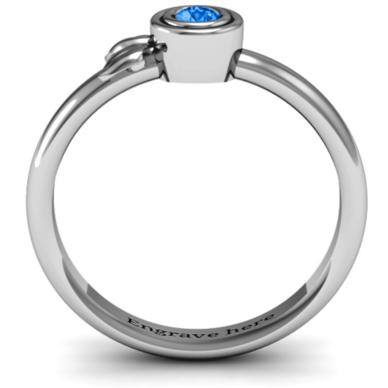 Twin Leaf Ring product view Twin Leaf Ring product view