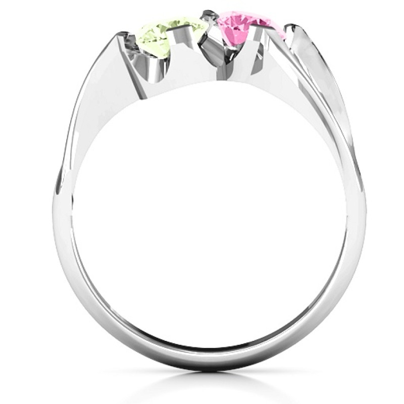 Two Stone Sparkle Ring Two Stone Sparkle Ring product view