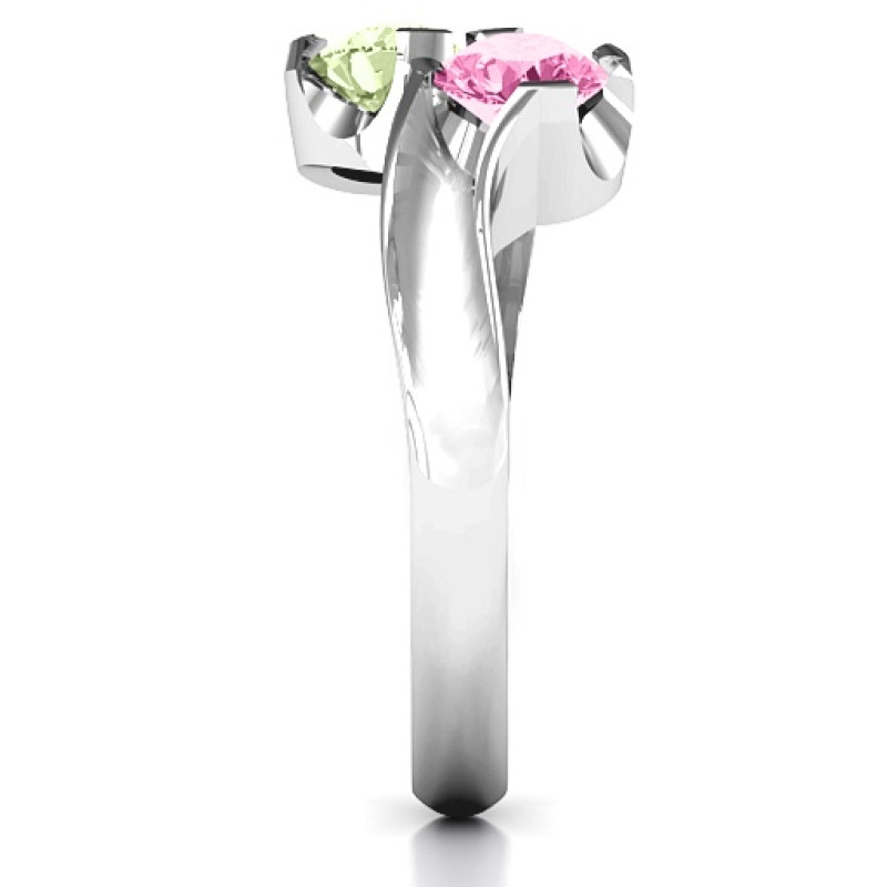 Two Stone Sparkle Ring Two Stone Sparkle Ring product view