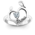 Unbreakable Bond Heart Ring Unbreakable Bond Heart Ring product view