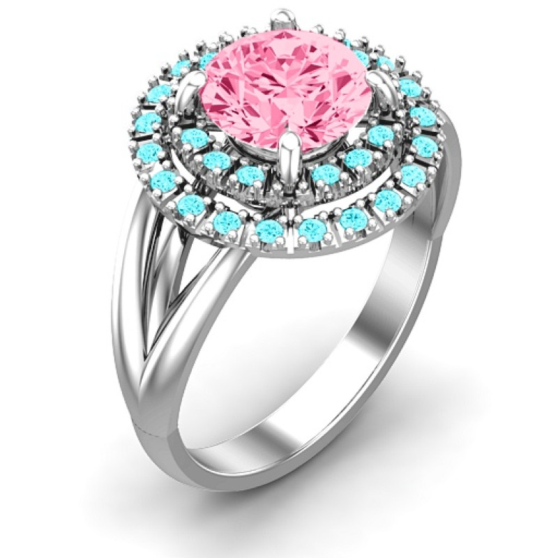 Victoria Double Halo Ring Victoria Double Halo Ring product view