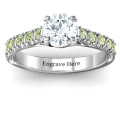Vintage Diana Ring Vintage Diana Ring product image with round centre stone and side stones