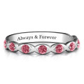 Vintage Glamour Accented Band Vintage Glamour Accented Band with round accent stones
