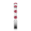 Vintage Glamour Accented Band side view Vintage Glamour Accented Band side view
