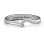 Wave Band Ring with Stone Accents