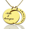 I Love You to the Moon and Back Love Necklace I Love You to the Moon and Back personalised love necklace