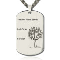 Men's Personalised Dog Tag Name Necklace Men's personalised dog tag name necklace