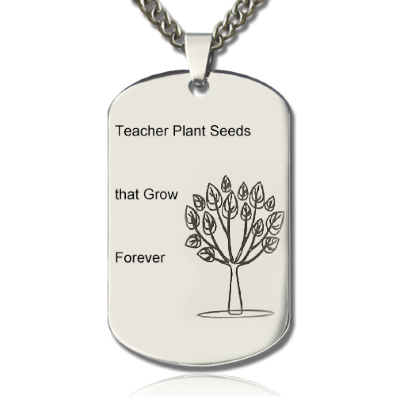 Men's Personalised Dog Tag Name Necklace Men's personalised dog tag name necklace