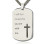 Military Dog Tag Name Necklace