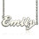 Custom Cursive Name Necklace Sterling Silver