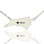 Personalised NC State USA Map Necklace With Heart Name Silver