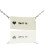 Custom Kansas State Shaped Necklaces With Heart Name Silver