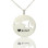 Custom Maryland Disc State Necklaces With Heart Name Silver