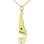 Custom Delaware State Shaped Necklaces With Heart Name Gold Plated