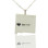 Custom New Mexico State Shaped Necklaces With Heart Name Silver
