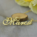 Personalised nameplate necklace product image