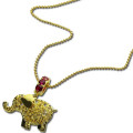 Elephant Name Necklace Detail Personalised elephant name necklace product detail
