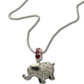 Elephant Name Necklace View Personalised elephant charm name necklace product view