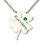 Clover Good Luck Charms Shamrocks Necklace Sterling Silver