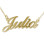 18ct Gold Classic Name Necklace - Super Thickness