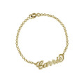 Carrie Personalised Name Bracelet or Anklet Carrie-style personalised name bracelet or anklet product view