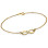 Men’s Gold, Silver & Crystal Infinity Name Anklet & Bracelets Women/Unisex